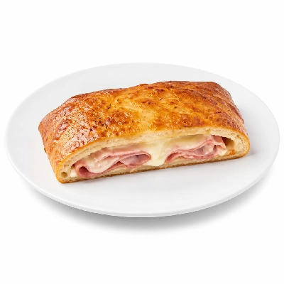 Pizza Inn Ham and Cheese Stromboli Medium 1 Slice