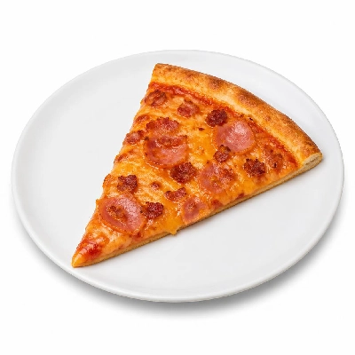 Pizza Inn Pizzas Bacon Cheddar Ham Giant New York Crust 1 Slice
