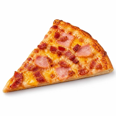 Pizza Inn Pizzas Bacon Cheddar Ham Giant Thin Crust 1 Slice