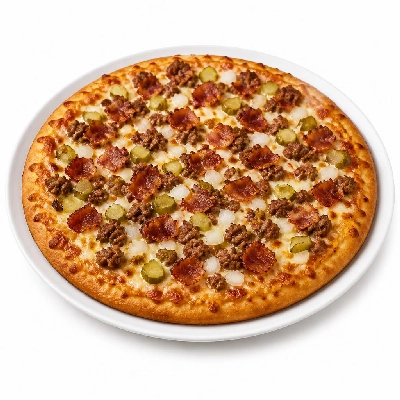 Pizza Inn Pizzas Bacon Cheeseburger Large