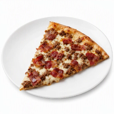 Pizza Inn Pizzas Bacon Cheeseburger Large Thin Crust 1 Slice