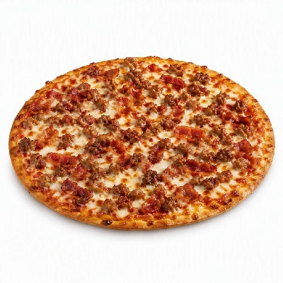 Pizza Inn Pizzas Bacon Cheeseburger Large Thin Crust