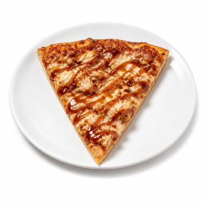 Pizza Inn Pizzas BBQ Chicken Large Thin Crust 1 Slice