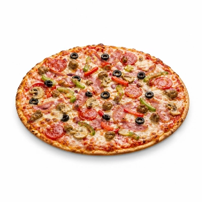 Pizza Inn Pizzas Everything Monster Individual Thin Crust