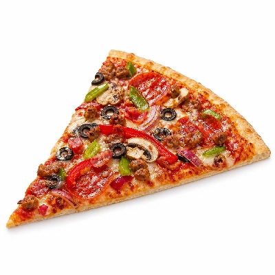 Pizza Inn Pizzas Everything Monster Large Thin Crust 1 Slice
