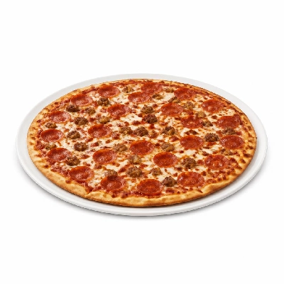 Pizza Inn Pizzas Everything Monster Large Thin Crust