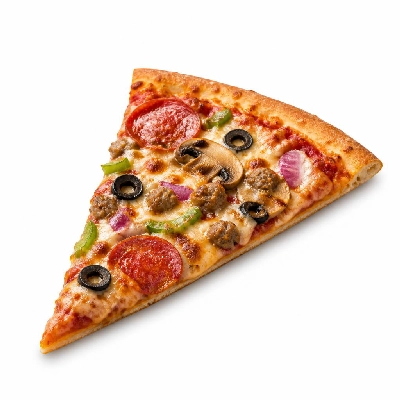 Pizza Inn Pizzas Everything Monster Medium Thin Crust 1 Slice
