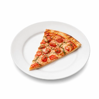 Pizza Inn Pizzas Garden Tomato Herb Giant Thin Crust 1 Slice