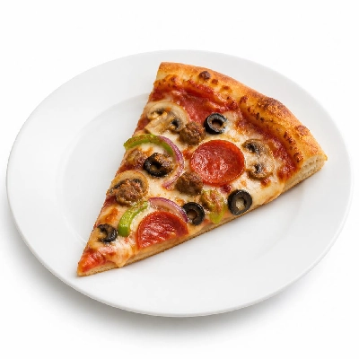 Pizza Inn Pizzas à La Carte Individual Italian Style Crust 2 or More Toppings 1 Slice