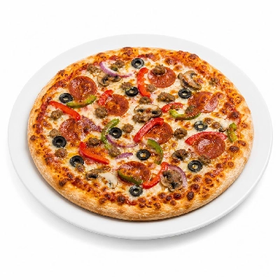 Pizza Inn Pizzas à La Carte Individual Italian Style Crust 2 or More Toppings