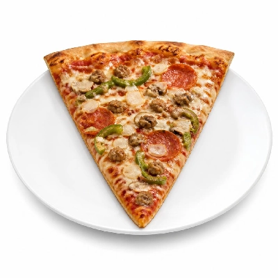 Pizza Inn Pizzas à La Carte Individual New York Crust 2 or More Toppings 1 Slice
