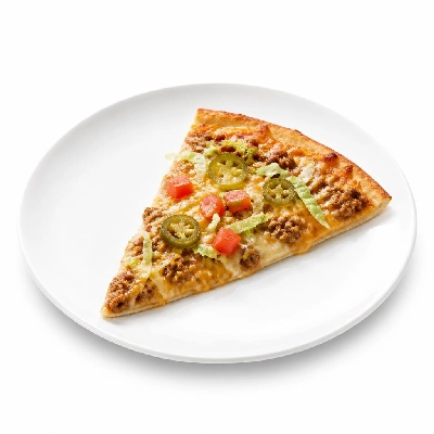 Pizza Inn Pizzas Taco Large Thin Crust 1 Slice