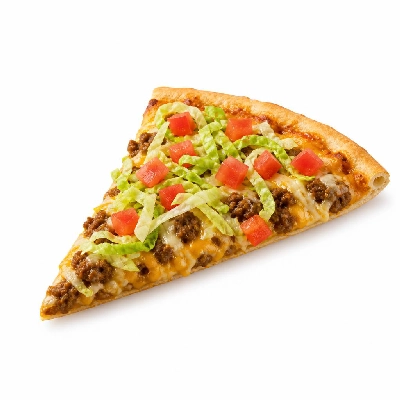 Pizza Inn Pizzas Taco Medium 1 Slice