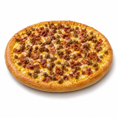 Pizza Ranch Large Pizza Bacon & Sausage Original Crust Breakfast