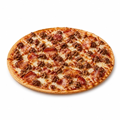 Pizza Ranch Large Pizza Bacon Cheeseburger Thin Crust