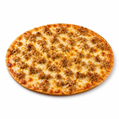 Pizza Ranch Large Pizza Garlic Sausage Thin Crust Breakfast