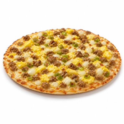 Pizza Ranch Large Pizza Sausage Pepper & Onion Thin Crust Breakfast
