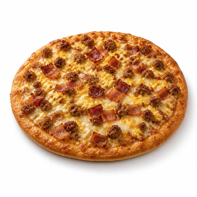 Pizza Ranch Medium Pizza Bacon & Sausage Skillet Crust Breakfast Buffet