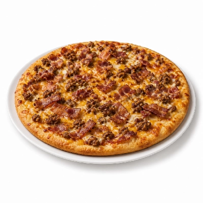 Pizza Ranch Medium Pizza Bacon Cheeseburger Skillet Crust Carry-Out