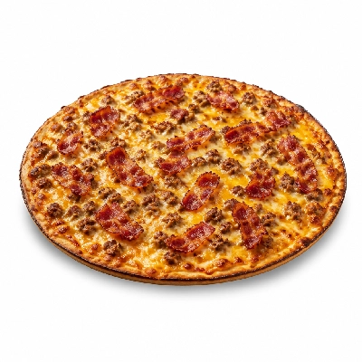 Pizza Ranch Medium Pizza Bacon Cheeseburger Thin Crust Buffet