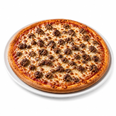 Pizza Ranch Medium Pizza Beef Skillet Crust Carry-Out