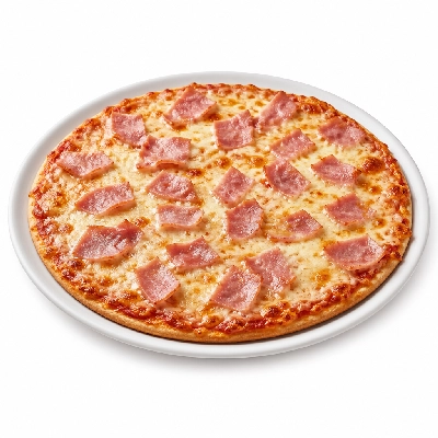 Pizza Ranch Medium Pizza Canadian Bacon Thin Crust Buffet