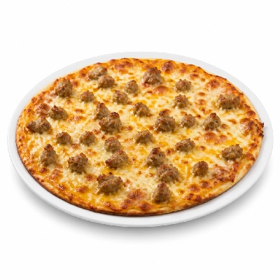 Pizza Ranch Medium Pizza Garlic Sausage Thin Crust Breakfast Buffet