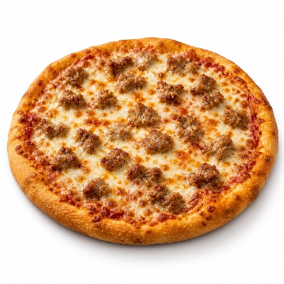 Pizza Ranch Medium Pizza Italian Sausage Skillet Crust Buffet