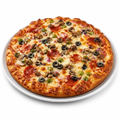 Pizza Ranch Medium Pizza Stampede Skillet Crust Buffet