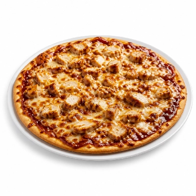 Pizza Ranch Small Pizza BBQ Chicken Thin Crust