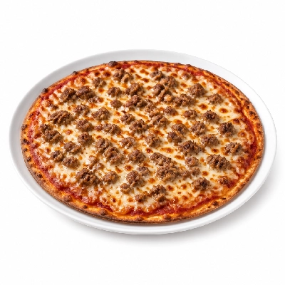 Pizza Ranch Small Pizza Beef Thin Crust
