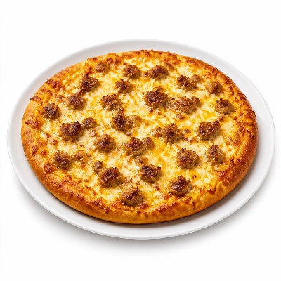 Pizza Ranch Small Pizza Garlic Sausage Skillet Crust Breakfast
