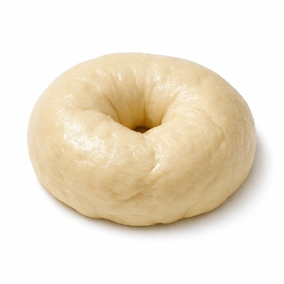 Plain bagel dough