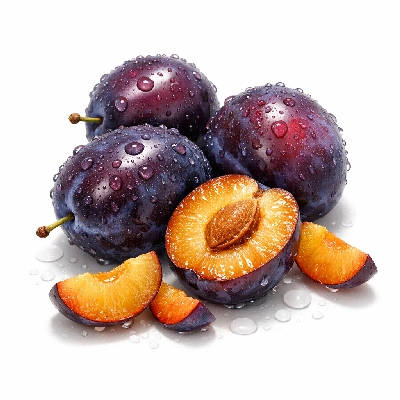 Plums canned purple water pack solids and liquids