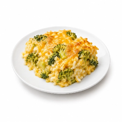 Ponderosa & Bonanza Steakhouse All You Can Eat Buffet Broccoli Cheese and Rice Bake
