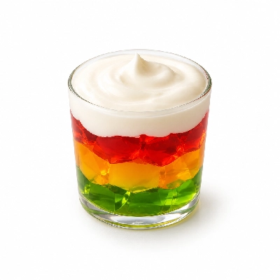 Ponderosa & Bonanza Steakhouse All You Can Eat Buffet Gelatin Parfait