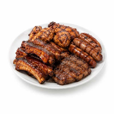 Ponderosa & Bonanza Steakhouse All You Can Eat Buffet Texas Mixed BBQ