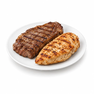 Ponderosa & Bonanza Steakhouse Combos Sirloin & Grilled Chicken Breast