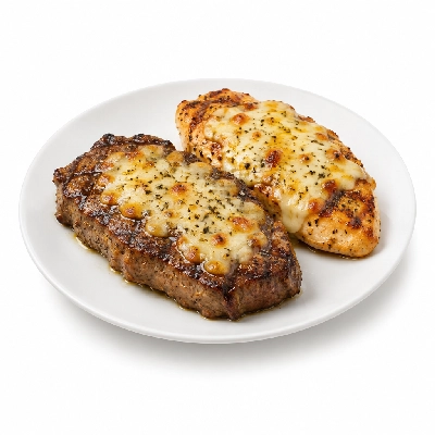 Ponderosa & Bonanza Steakhouse Combos without Sides Sirloin & Chicken Monterey