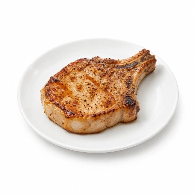 Ponderosa & Bonanza Steakhouse Specialties without Sides Pork Chop Grilled