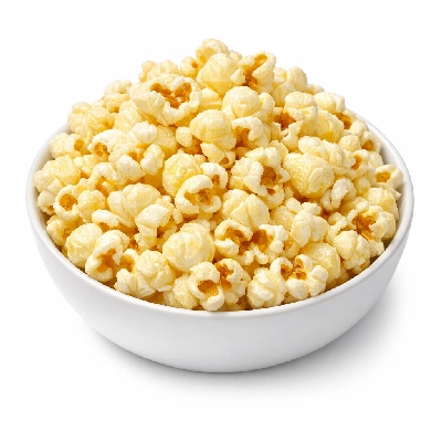 Popcorn microwave regular (butter) flavor made with palm oil