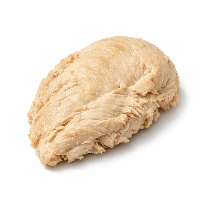 Popeyes fried chicken mild breast meat only skin and breading removed