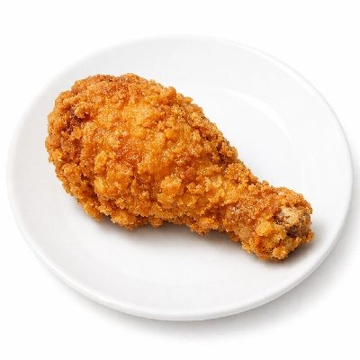Popeyes fried chicken mild skin and breading