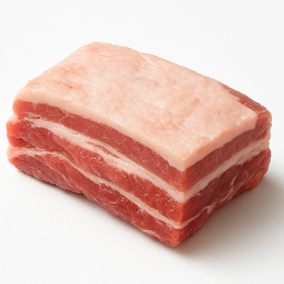 Pork fresh belly raw