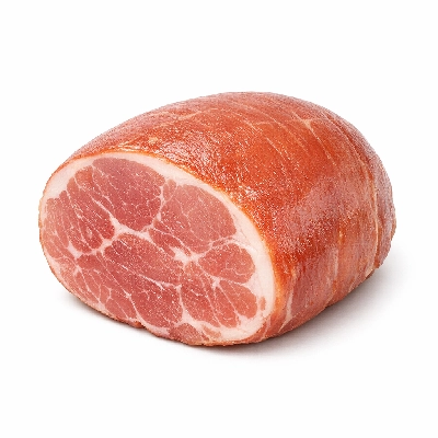 Pork cured ham and water product whole boneless separable lean fat unheated
