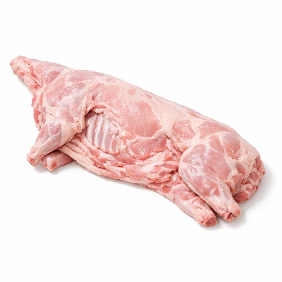 Pork fresh carcass separable lean and fat raw