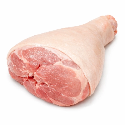 Pork fresh leg ham whole separable lean only raw