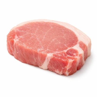 Pork fresh loin sirloin chops or roasts boneless separable lean only raw