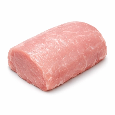 Pork fresh loin top roasts boneless separable lean only raw