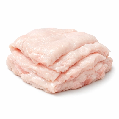 Pork fresh separable fat raw